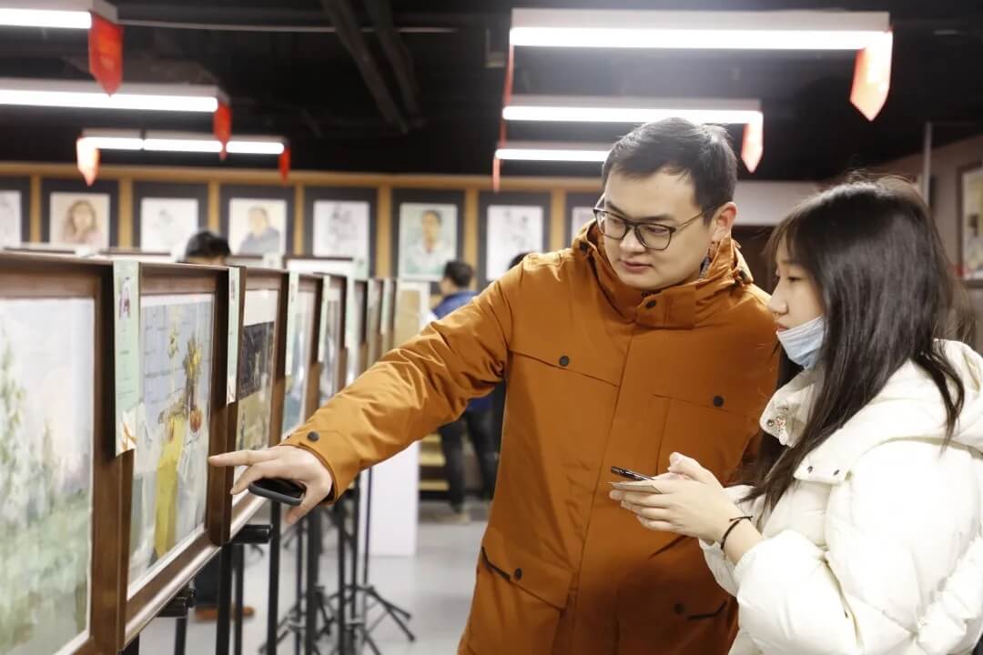 新年第一展，你打卡了嗎？江蘇畫室老師帶你來打卡！22